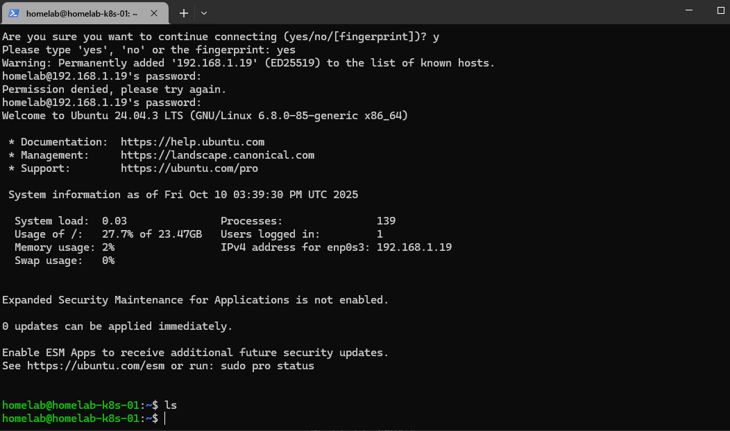 SSH Connection